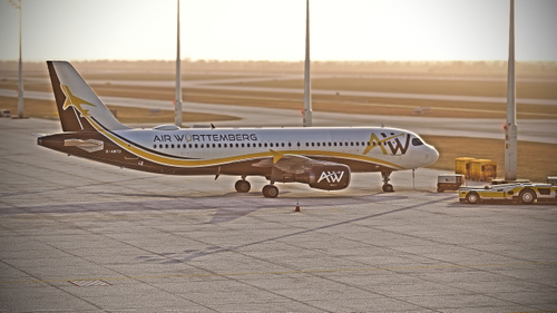 AirWuerttemberg Livery for Airbus A320-200 CFM  (Fenix)