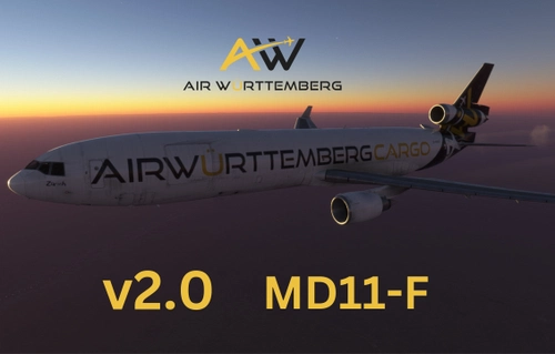 AirWuerttemberg Livery for MD11-F (Cargo)  (TFDi )
