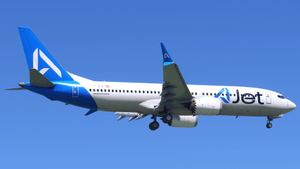 AJet [TC-OHB] w/Cabin - iFly 737 MAX 8 thumbnail 5