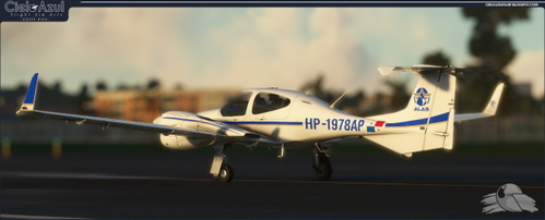 ALAS Panama | HP-1978AP | COWS Diamond DA42VI [8K]