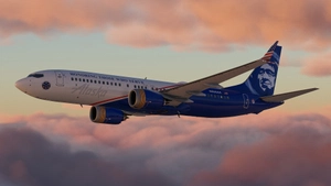 Alaska Airlines 'Honoring Those Who Serve' | w/Cabin | iFly 737 MAX 8 thumbnail 4