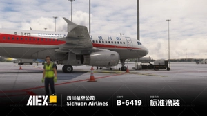 【Alex.Tex】FenixSimA319-IAE Sichuan Airlines B-6419 四川航空公司-标准涂装NC-8K thumbnail 4