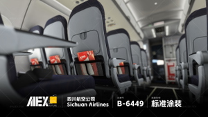 【Alex.Tex】FenixSimA319-IAE-SL Sichuan Airlines B-6449 四川航空公司-标准涂装NC-8K thumbnail 9