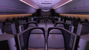 China Airlines【CarbonFiber】w/Cabin inibuilds A350 thumbnail 9
