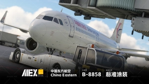 【Alex.Tex】Fenix Simulations A320-SL B-8858 CFM 中国东方航空 标准涂装 8k thumbnail 4