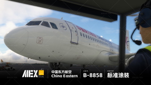 【Alex.Tex】Fenix Simulations A320-SL B-8858 CFM 中国东方航空 标准涂装 8k thumbnail 7