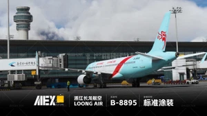 【Alex.Tex】FenixSimA320-CFM-SL Loong Air B-8895 浙江长龙航空公司-标准涂装-8K thumbnail 7