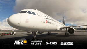 【Alex.Tex】FenixSimA321-CFM Air China B-6383 中国国际航空-星空联盟-8K thumbnail 3