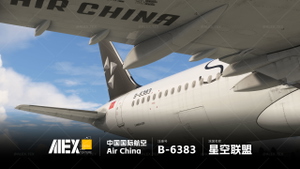 【Alex.Tex】FenixSimA321-CFM Air China B-6383 中国国际航空-星空联盟-8K thumbnail 4