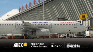 【Alex.Tex】FenixSimA321-IAE China Eastern B-6753 中国东方航空-标准涂装-8K thumbnail 5