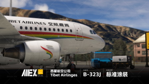 【Alex.Tex】FenixSimA319-CFM-SL Tibet Airlines B-323J 西藏航空公司-标准涂装-8K thumbnail 3