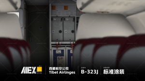 【Alex.Tex】FenixSimA319-CFM-SL Tibet Airlines B-323J 西藏航空公司-标准涂装-8K thumbnail 10