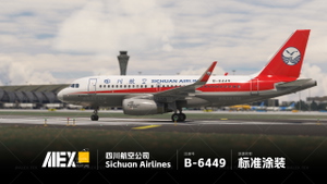 【Alex.Tex】FenixSimA319-IAE-SL Sichuan Airlines B-6449 四川航空公司-标准涂装NC-8K thumbnail 6