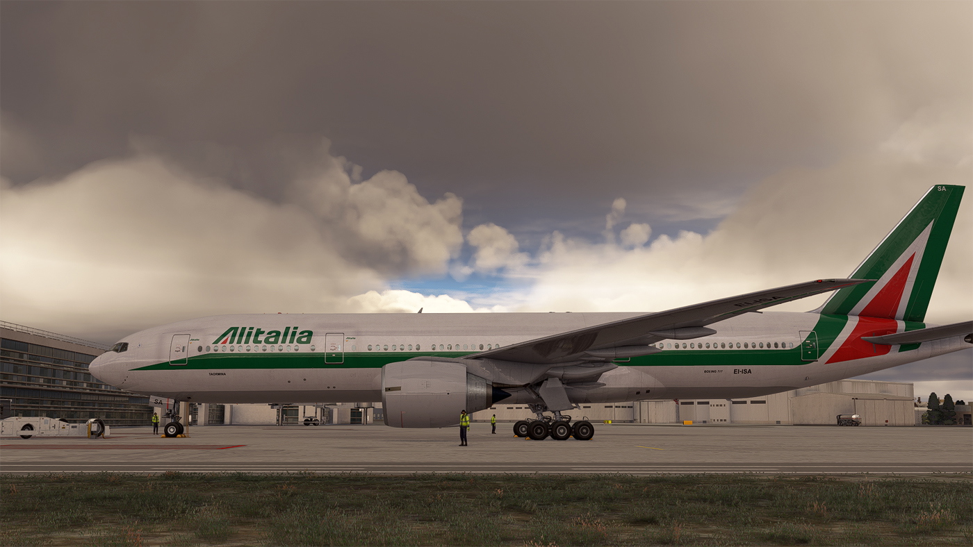 Alitalia EI-ISA & Cabin PMDG B777-200ER - Aircraft Liveries for