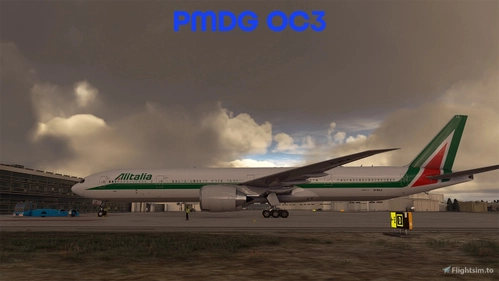 Alitalia EI-WLA & Cabin PMDG B777-300ER