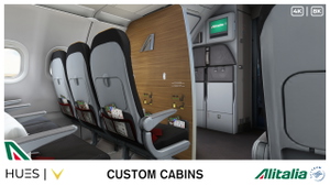 ALITALIA Pack  w/3D Cabin | A321 Fenix (BFU ready) thumbnail 7