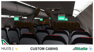 ALITALIA Pack  w/3D Cabin | A321 Fenix (BFU ready) thumbnail 9