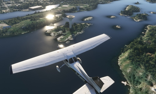 All Canadian VRP (Visual Reference Points) used for  VFR  flights.  MSFS 2020 Scenery add-on.