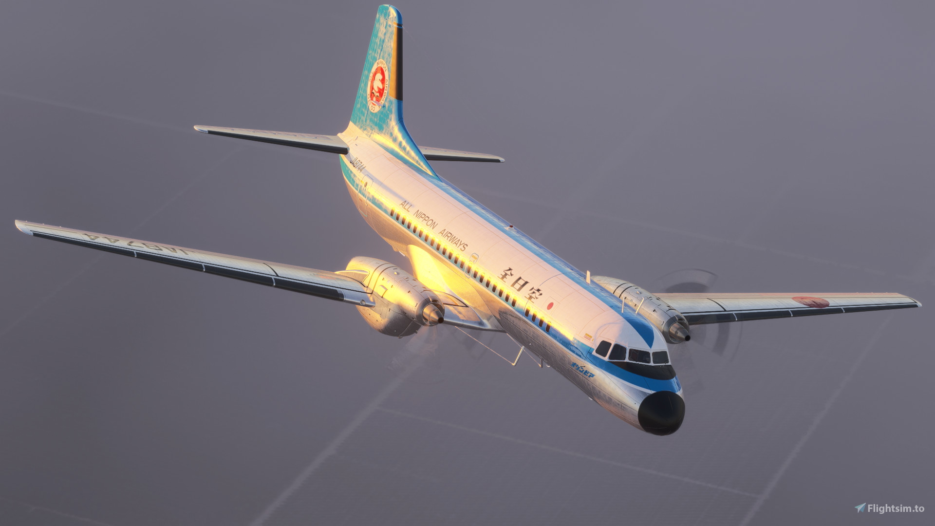 All Nippon Airways (Mohican) | JA8744 | YS-11 for Microsoft Flight