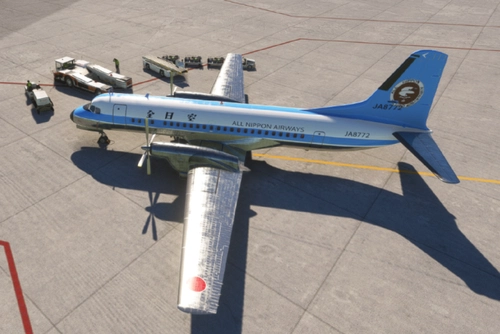 All Nippon Air YS-11 JA8772