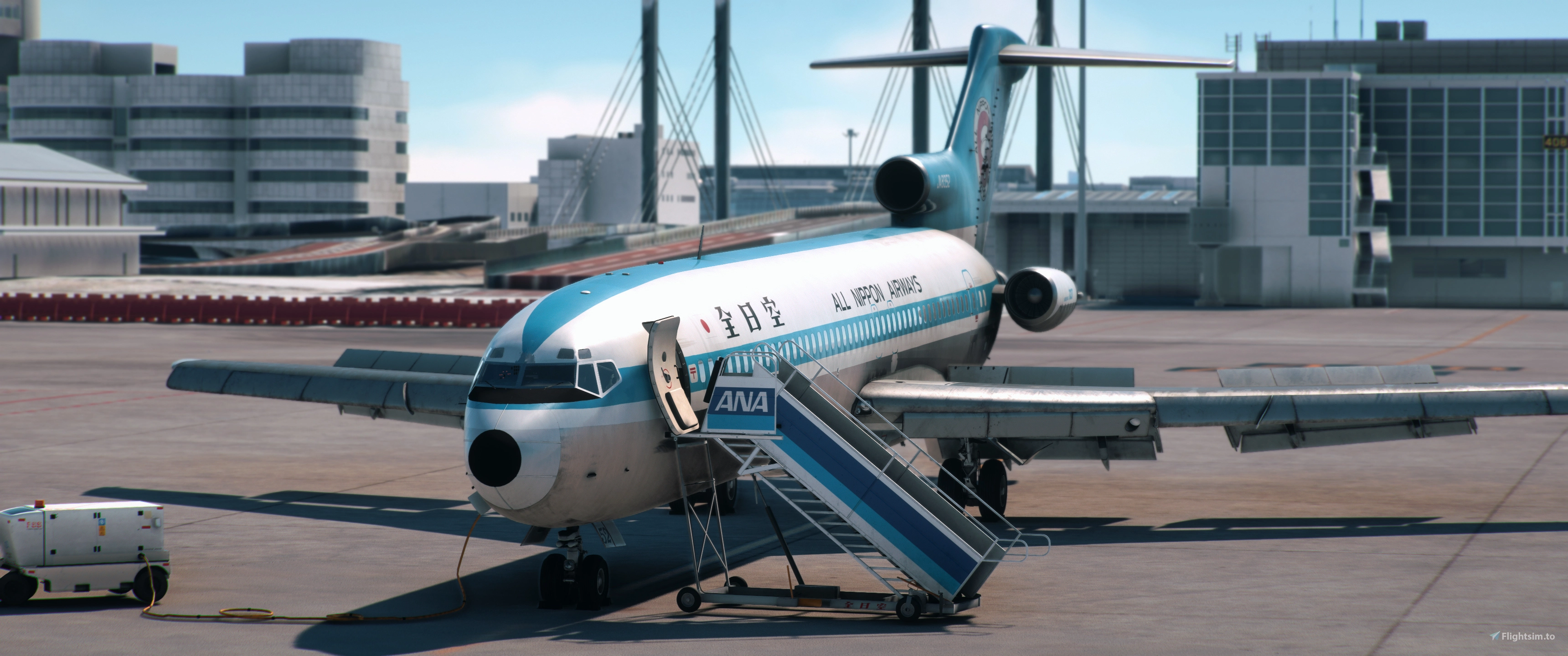 All Nippon Airways ANA 全日本空輸 Mohican Mini Fleet Pack for FSS