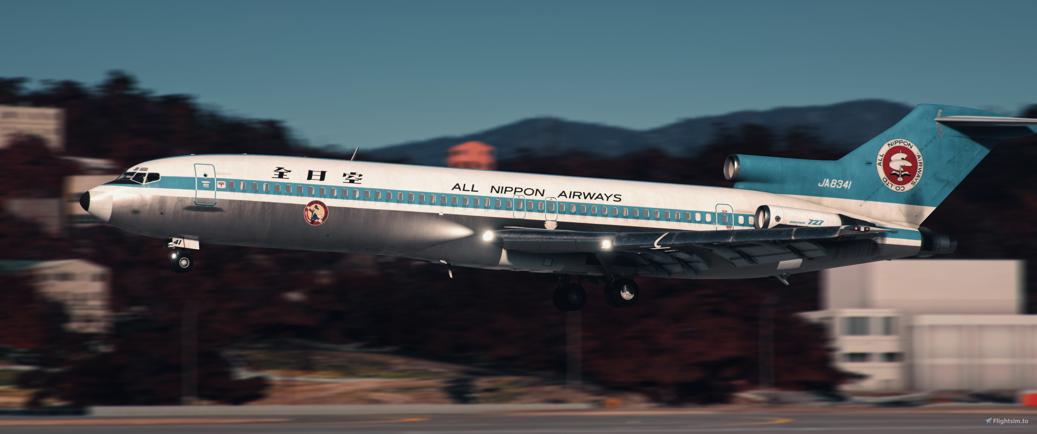 All Nippon Airways ANA 全日本空輸 Mohican Mini Fleet Pack for FSS