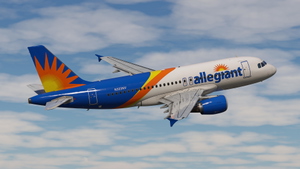 Allegiant Air | N323NV | w/Cabin | Fenix A319 (8K + 4K) thumbnail 5