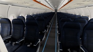 Allegiant Air | N323NV | w/Cabin | Fenix A319 (8K + 4K) thumbnail 9