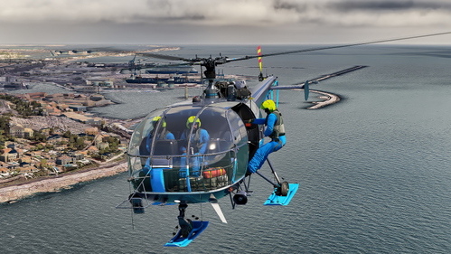 Alouette III Alpes Aventure 2024