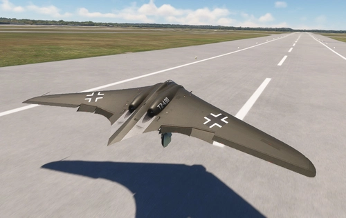 Alternate flight model for the Horten IX ( 229 )