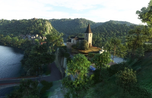 Ambialet Chapel, Notre-Dame de la Capelle (Tarn) - Occitanie, France