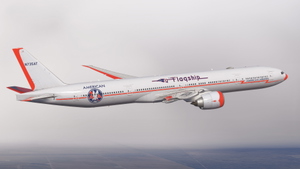 American  Airlines 'Flagship DFW' | N735AT | w/Cabin | PMDG B777-323ER thumbnail 2