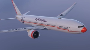 American  Airlines 'Flagship DFW' | N735AT | w/Cabin | PMDG B777-323ER thumbnail 5