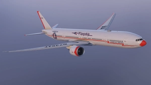 American  Airlines 'Flagship DFW' | N735AT | w/Cabin | PMDG B777-323ER thumbnail 11