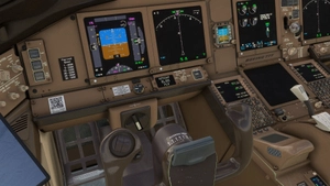 American  Airlines 'Flagship DFW' | N735AT | w/Cabin | PMDG B777-323ER thumbnail 13