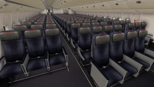 American  Airlines 'Flagship DFW' | N735AT | w/Cabin | PMDG B777-323ER thumbnail 17