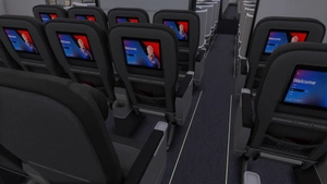 American  Airlines 'Flagship DFW' | N735AT | w/Cabin | PMDG B777-323ER thumbnail 18