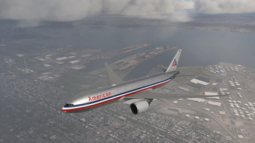 American Airlines w/Cabin  PMDG B777-200LR
