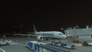 American Airlines | N334TL | Asobo B737 Max 8 | 4k thumbnail 3