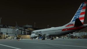 American Airlines | N334TL | Asobo B737 Max 8 | 4k thumbnail 4