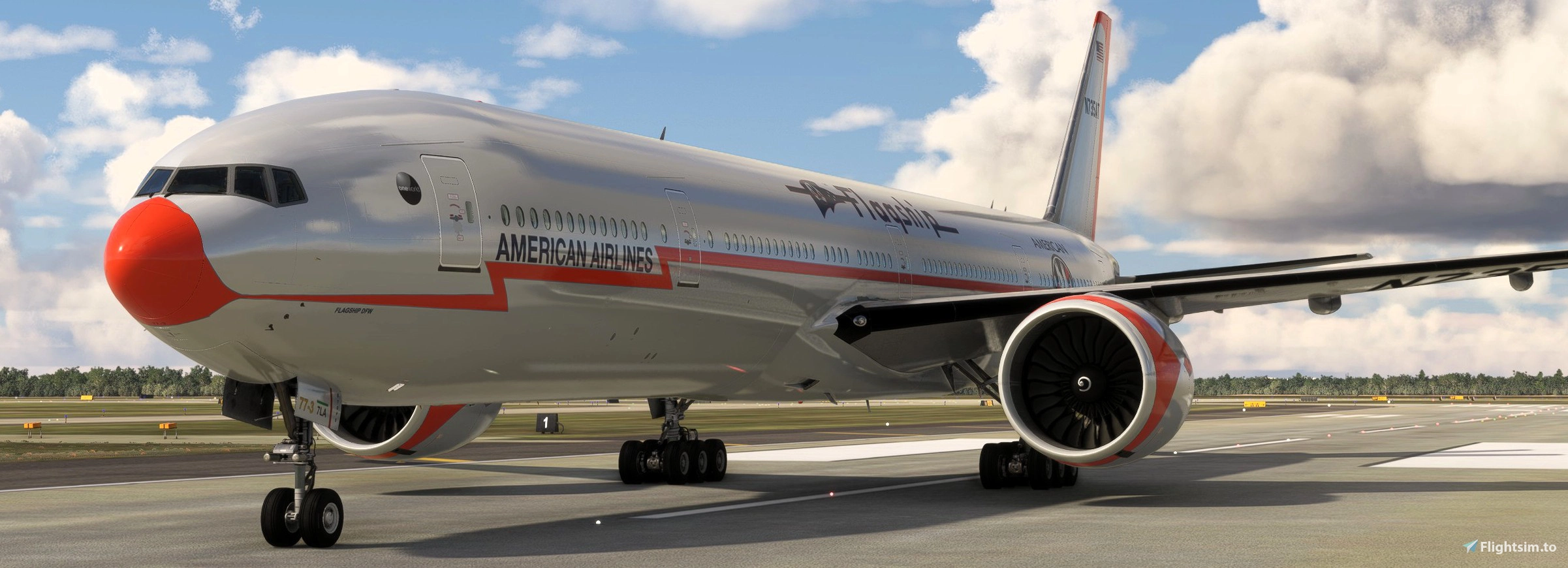 American Airlines 100th Anniversary 777-300ER - Aircraft Liveries