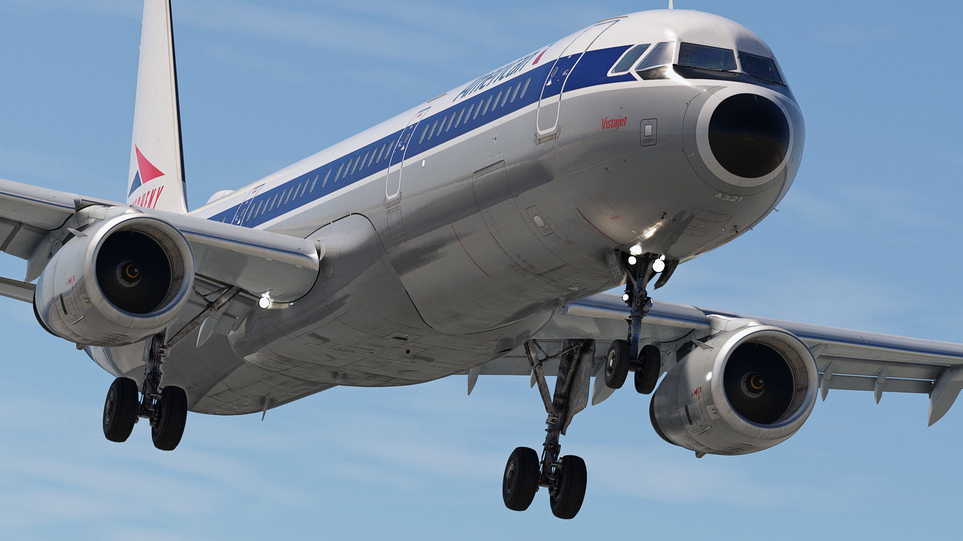 American Airlines 'Allegheny Heritage' | N579UW | w/Cabin | Fenix A321 - Image 1