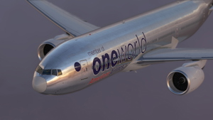 American Airlines 'Bare Metal' [Pack] w/Cabin | PMDG B777-223ER thumbnail 2