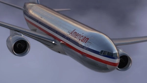 American Airlines 'Bare Metal' [Pack] w/Cabin | PMDG B777-223ER thumbnail 3