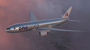 American Airlines 'Bare Metal' [Pack] w/Cabin | PMDG B777-223ER thumbnail 5