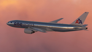 American Airlines 'Bare Metal' [Pack] w/Cabin | PMDG B777-223ER thumbnail 7