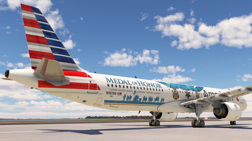 American Airlines "Flagship Valor" - N167AN - LatinVFR A321 (PW)