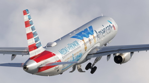 American Airlines 'Flagship Valor' | w/Cabin | Fenixsim A321SL thumbnail 2