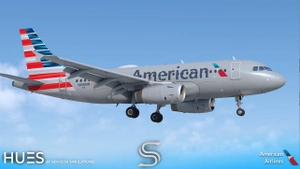 American Airlines Livery Pack | Fenix A319 | 8K & 4K thumbnail 4