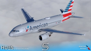 American Airlines Livery Pack | Fenix A319 | 8K & 4K thumbnail 5